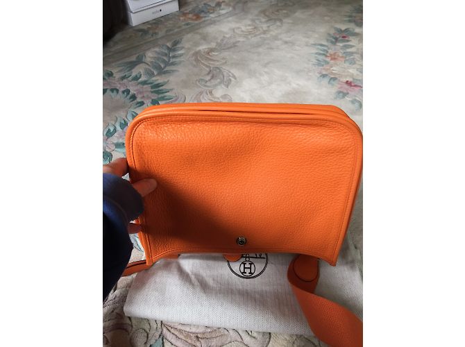 Hermès Evelyne Naranja - vista 11