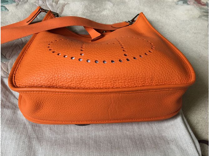 Hermès Evelyne Naranja - vista 12