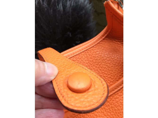 Hermès Evelyne Naranja - vista 14