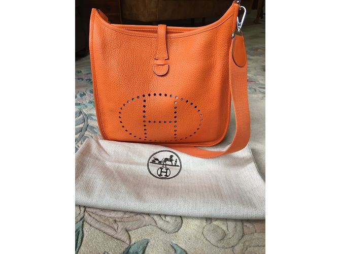 Hermès Evelyne Naranja - vista 3