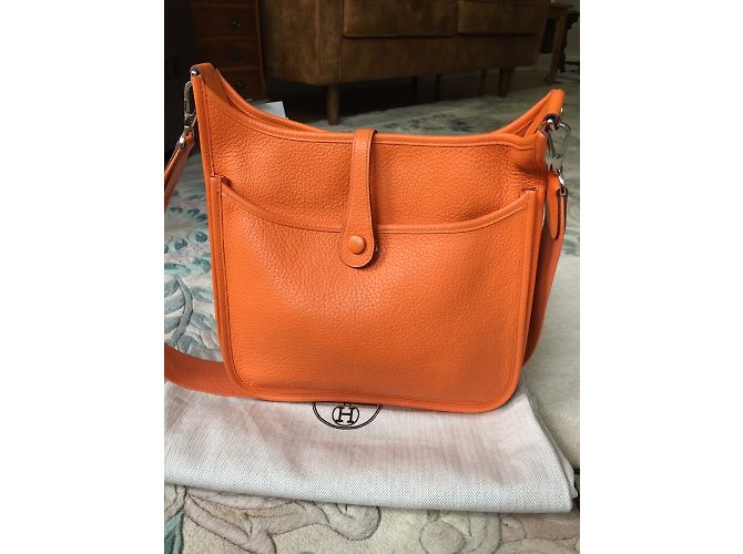 Hermès Evelyne Naranja - vista 4