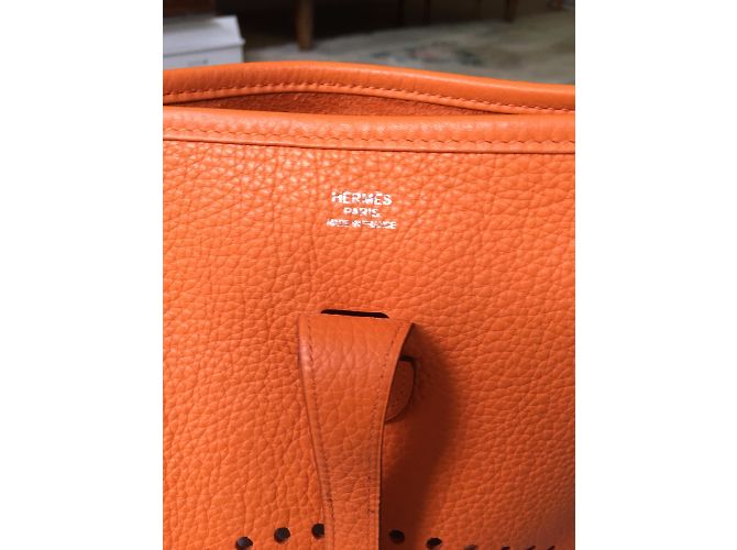 Hermès Evelyne Naranja - vista 6