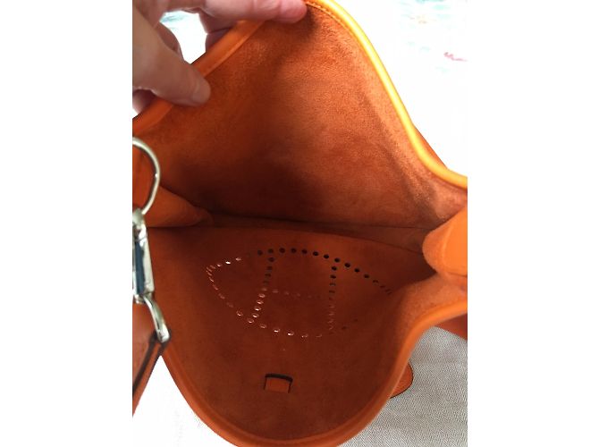 Hermès Evelyne Naranja - vista 9