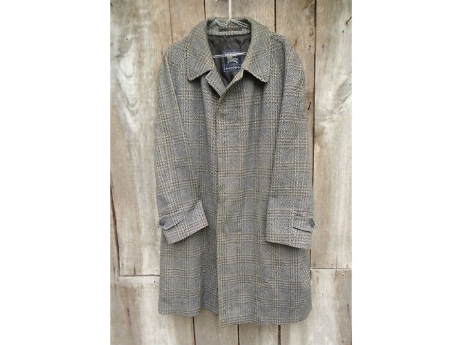 Burberry Wool Coat Grey XXL - view 4