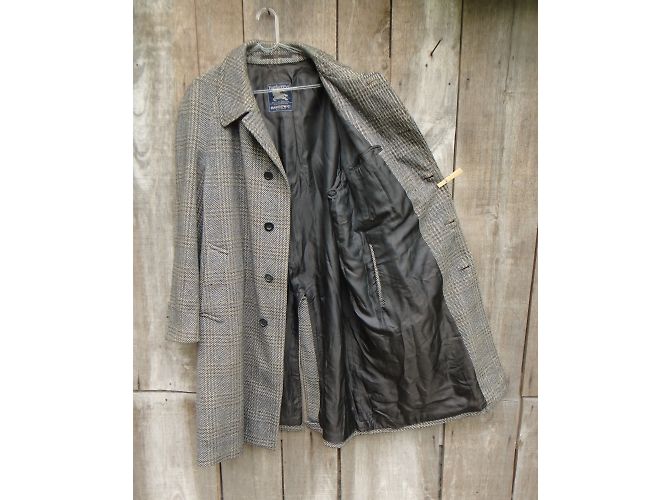 Burberry Wool Coat Grey XXL - view 6