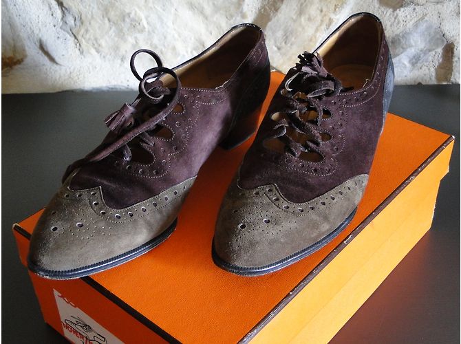 Hermès Trotteur Dunkelbraun - Ansicht 6