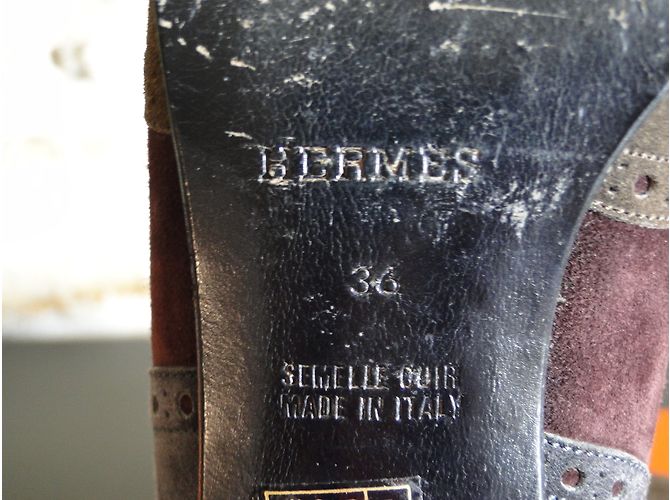 Hermès Trotteur Dunkelbraun - Ansicht 9