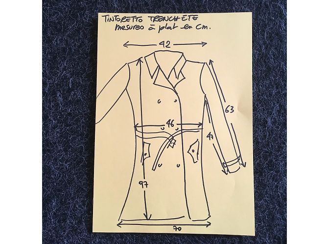 Autre Marque Tintoretto Trench - vista 11