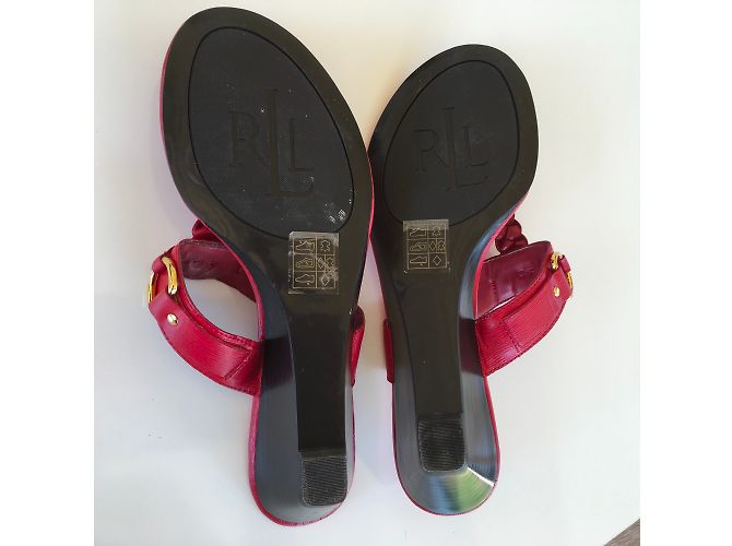 Ralph Lauren Tongs compensées - vue 7