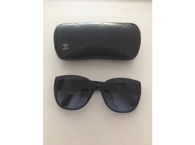 Chanel Occhiali da sole Blu navy - vista 5