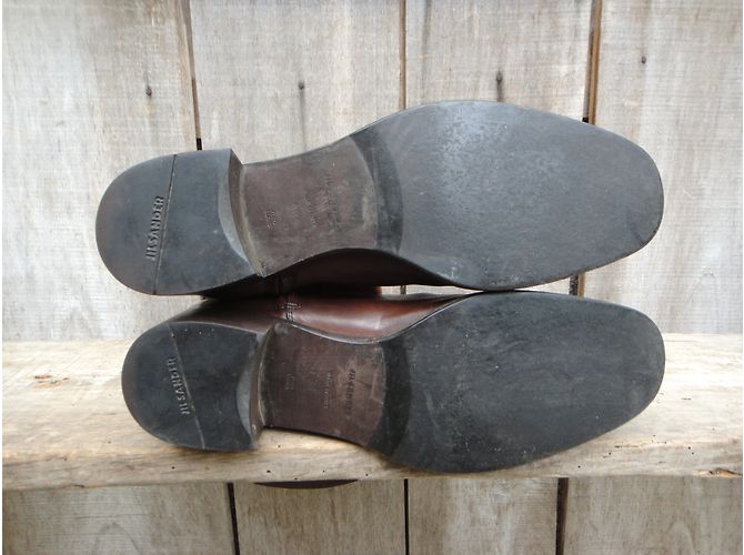 Botas Jil Sander de piel marrón Talla 38 Castaño - vista 7