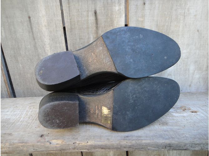 Stivaletti Ann Tuil in pelle nera Nero - vista 8