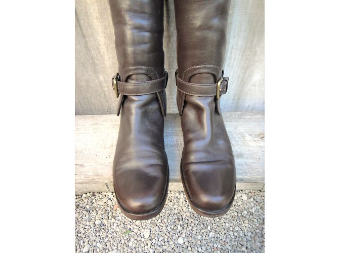 Prada Lederstiefel Braun - Ansicht 7