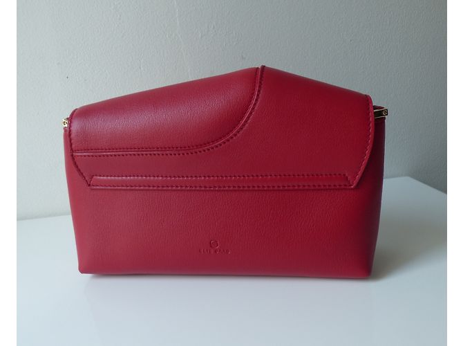 Bolso bandolera mini Elie Saab rojo piel Roja - vista 10