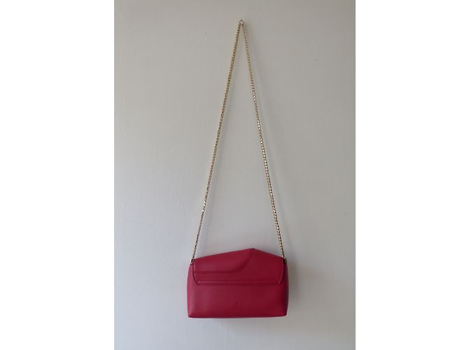 Bolso bandolera mini Elie Saab rojo piel Roja - vista 18