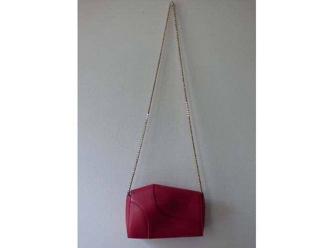Bolso bandolera mini Elie Saab rojo piel Roja - vista 20
