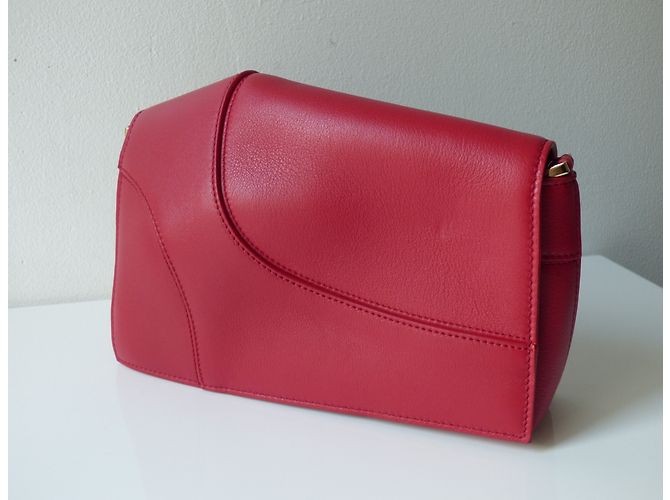 Bolso bandolera mini Elie Saab rojo piel Roja - vista 3