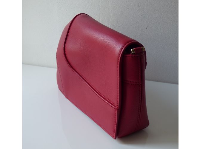 Bolso bandolera mini Elie Saab rojo piel Roja - vista 7