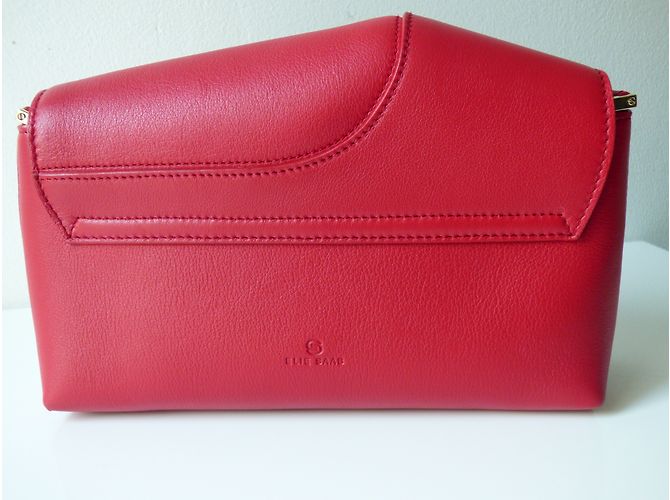 Bolso bandolera mini Elie Saab rojo piel Roja - vista 8