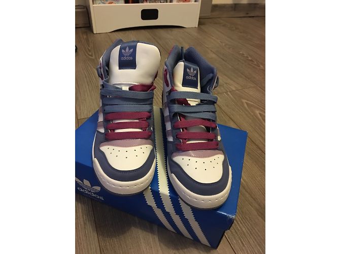 Sneakers Adidas Midiru in pelle multicolore 38EU - vista 4