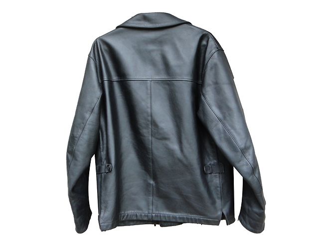 Fratelli Rosseti Fratelli Rossetti Lederjacke Schwarz - Ansicht 2