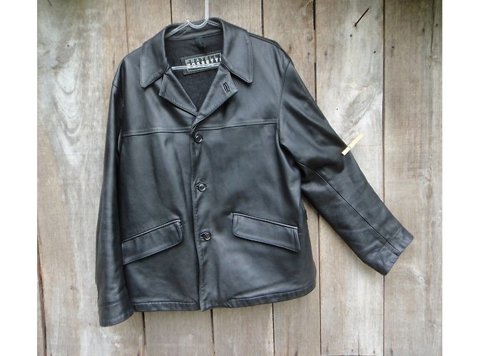 Fratelli Rosseti Fratelli Rossetti Lederjacke Schwarz - Ansicht 5