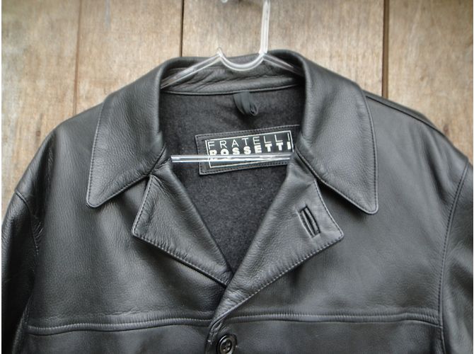 Fratelli Rosseti Fratelli Rossetti Lederjacke Schwarz - Ansicht 6