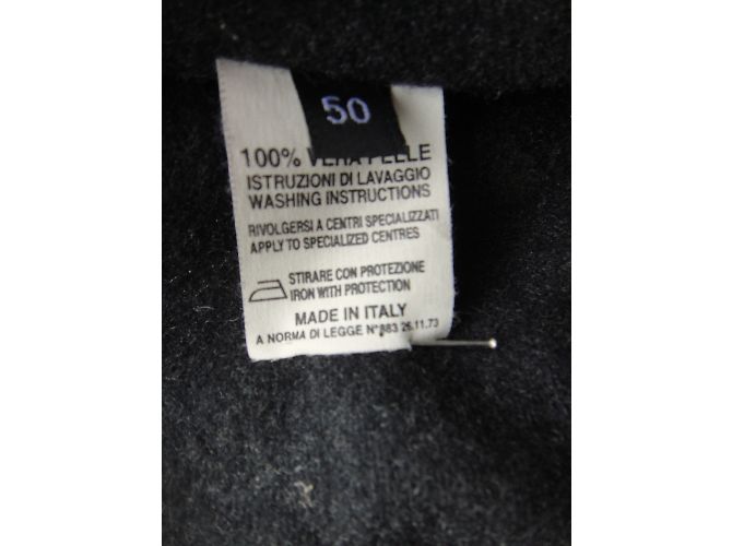 Fratelli Rosseti Fratelli Rossetti Lederjacke Schwarz - Ansicht 7