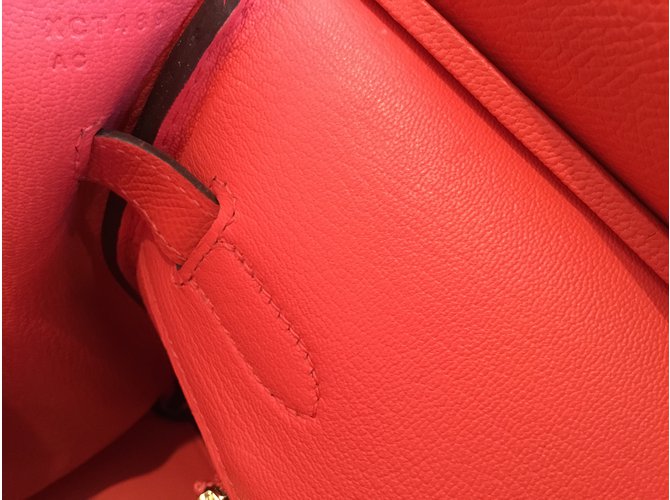 Hermès Birkin 35 Koralle - Ansicht 10