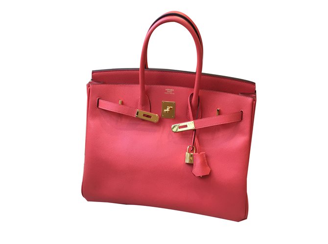 Hermès Birkin 35 Koralle - Ansicht 2
