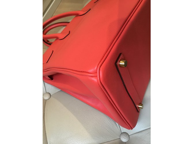 Hermès Birkin 35 Koralle - Ansicht 6