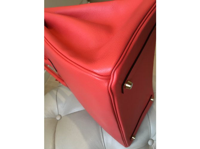 Hermès Birkin 35 Koralle - Ansicht 7