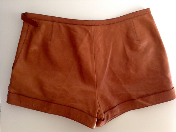 Hermès Pantaloncini Marrone - vista 5