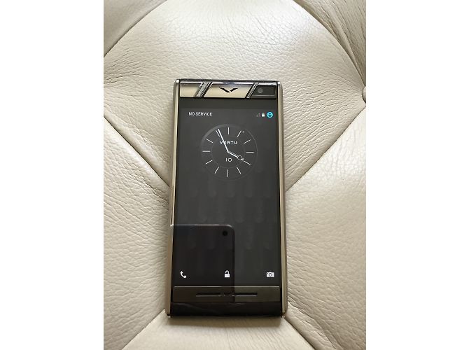 No Brand Vertu Aster Diamonds Black Alligator Negro - vista 10