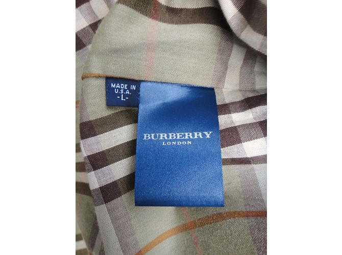 Gabardina Burberry London Chocolate - vista 3