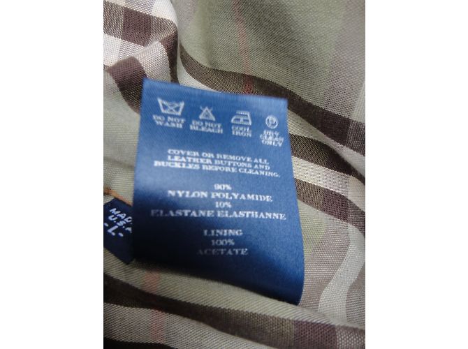 Gabardina Burberry London Chocolate - vista 4