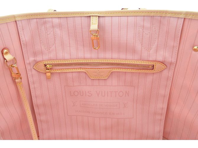 Neverfull Tahitienne Louis Vuitton nuovo Rosa - vista 5