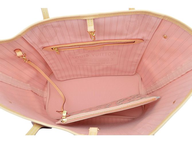 Neverfull Tahitienne Louis Vuitton nuovo Rosa - vista 6