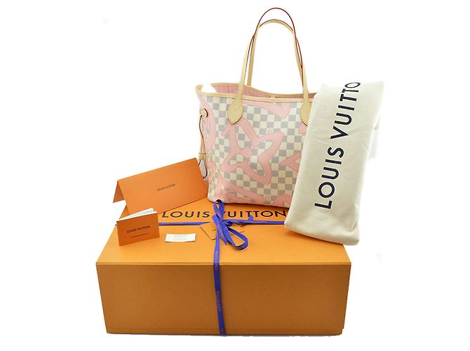 Neverfull Tahitienne Louis Vuitton nuovo Rosa - vista 2