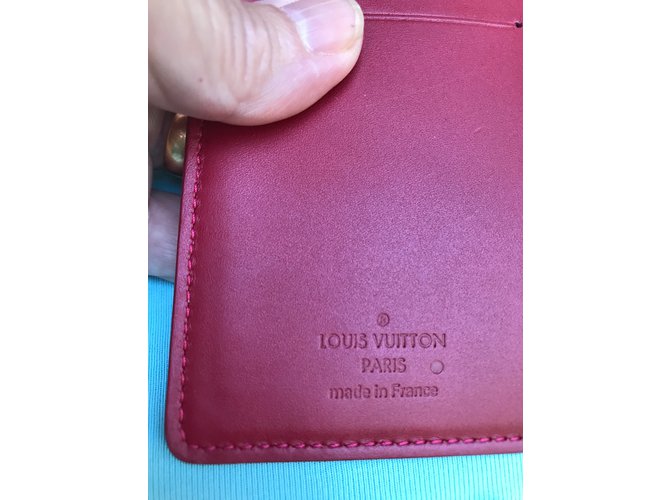 Louis Vuitton carteras Roja - vista 3