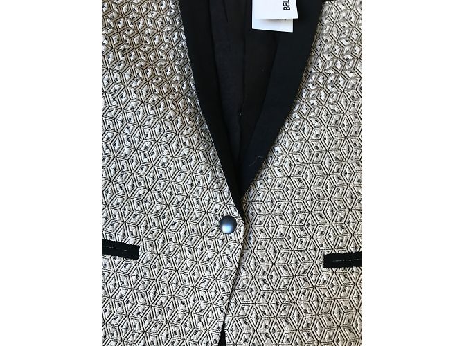 Giacca Bel Air Velo beige e nero taglia 3 - vista 9