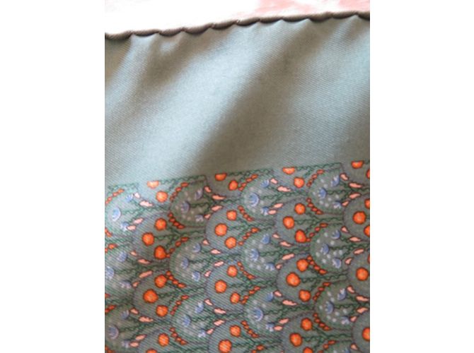 Hermès Lenços Verde oliva - vista 11