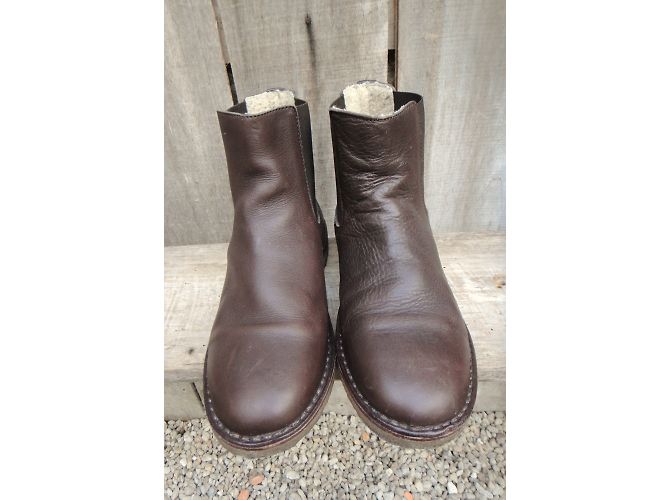 Apc Leather Boots Dark Brown 41FR - view 4