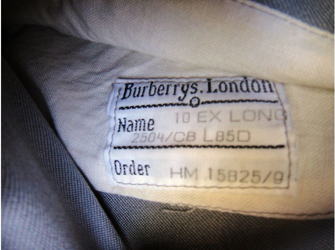 Gabardina Burberry Gris - vista 6