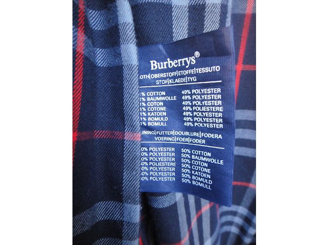 Gabardina Burberry Gris - vista 7