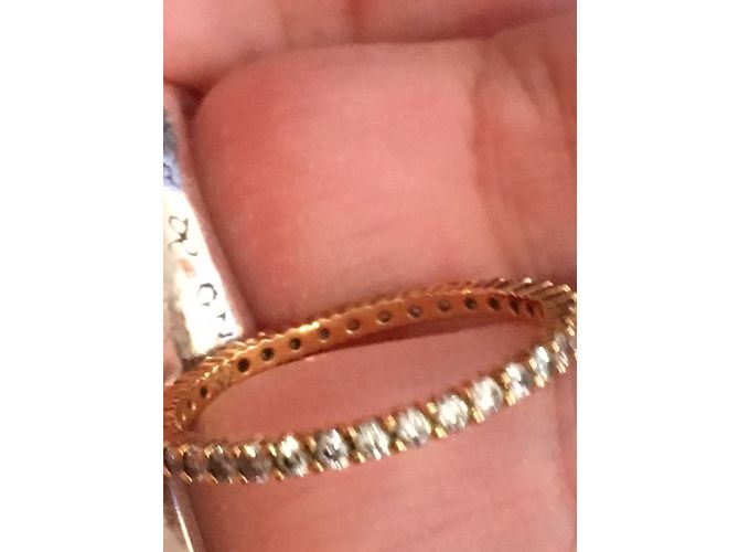 Pandora Ring mit Strass aus goldenem Metall Größe 52 - Ansicht 15