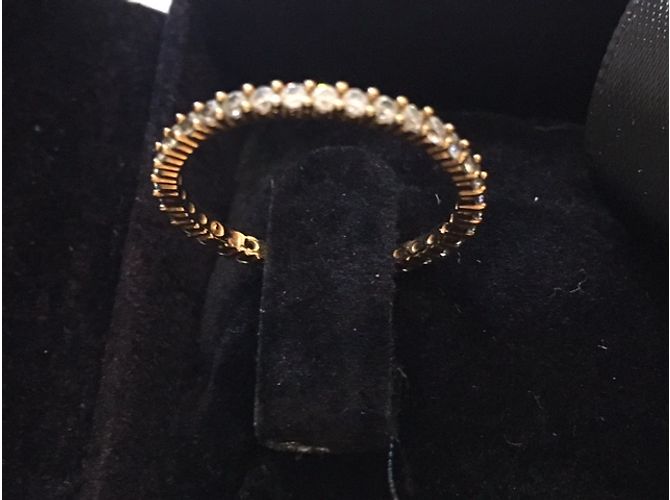 Pandora Ring mit Strass aus goldenem Metall Größe 52 - Ansicht 8