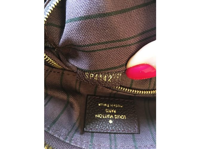 Louis Vuitton Speedy Empreinte 25 Púrpura - vista 7