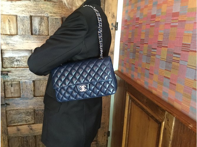 Chanel TIMELESS Azul - vista 5