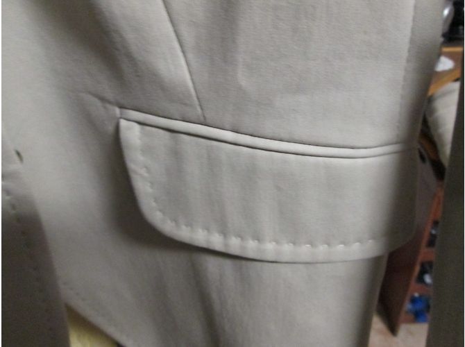 Weekend Max Mara Baumwolljacke Popeline Beige - Ansicht 3